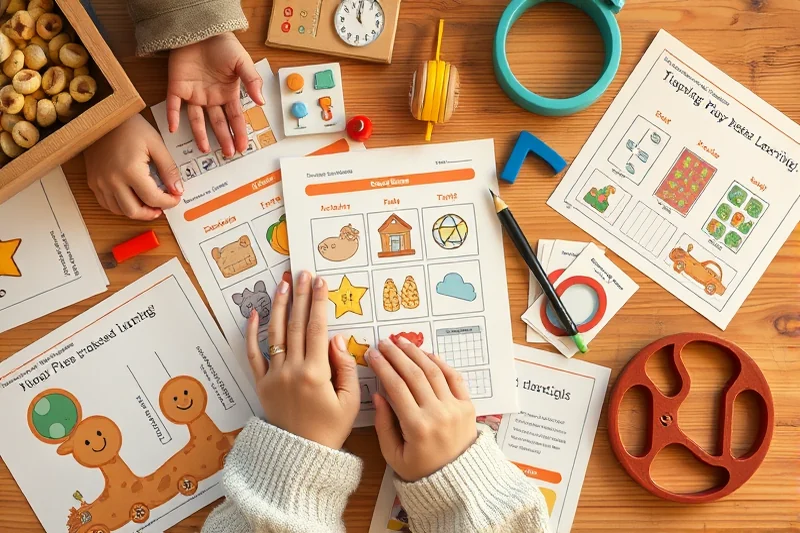 quick play-based learning printables — Quick Play-based Learning Printables (the finished result)